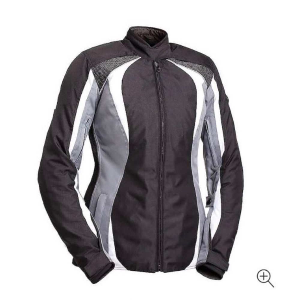 BILT Women's Tempest Waterproof Textile Motorcycle Jacket Large